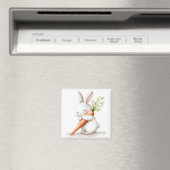 Wasserfarbenflut Bunny Carrot Liebe Magnet (In Situ (Geschirrspüler))