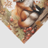 Wasserfarbenfockenpumpen und Fallfolien-Dekoupage Seidenpapier (Detail)