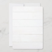 Wasserfarbenfoliage Einladung (Rückseite)