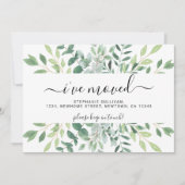 Wasserfarbenfolie Ankündigung (Vorderseite)