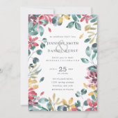 Wasserfarbenfolie Einladung (Vorderseite)