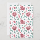 Wasserfarbenfolie Einladung (Rückseite)