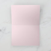 Wasserfarbenfolie Faltkarte Dankeskarte (Innenseite)