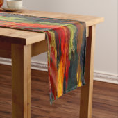 Wasserfarbenfolien des Herbstes Mittelgroßer Tischläufer (Beispiel)