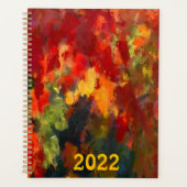 Wasserfarbenfolien des Herbstes Planer (Vorderseite)