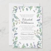 Wasserfarbenfolien erste Kommune Einladung (Vorderseite)