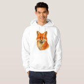 Wasserfarbenfox | hoodie (Vorne ganz)