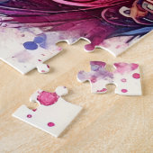 Wasserfarbenfoxpuzzle Puzzle (Seite)