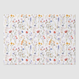 Wasserfarbenfreie Blume für kleine Unternehmen Seidenpapier