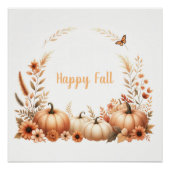 Wasserfarbenfroh Fall Poster (Vorderseite)