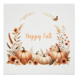 Wasserfarbenfroh Fall Poster