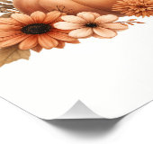 Wasserfarbenfroh Fall Poster (Ecke)