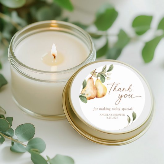 Wasserfarbenfrohe Blütendusche Runder Aufkleber