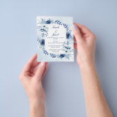 Wasserfarbenfrohe bohenhafte botanische Hochzeit Flyer (Gruppe)