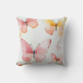 Wasserfarbenfrohe Butterfly-Kissen Kissen
