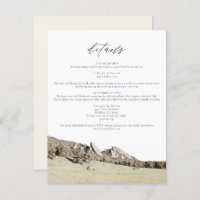 Wasserfarbenfrohe Colorado Flatirons - Details Kar