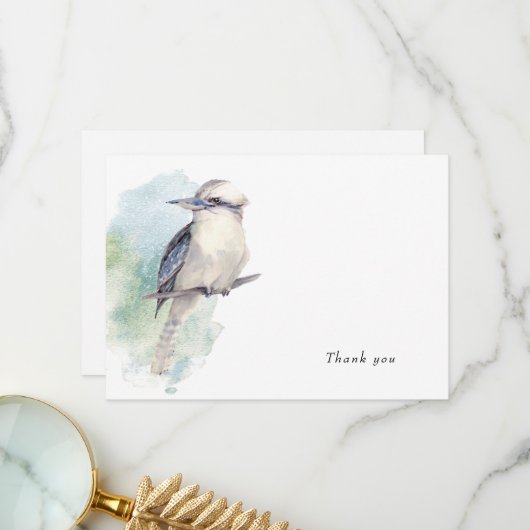 Wasserfarbenfrohe Erinnerung Dankeskarte (Vorderseite/Rückseite Beispiel)