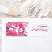 Wasserfarbenfrohe Hochzeit (Insitu)