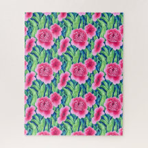 Wasserfarbenfrohe Jigsaw-Puzzle