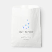 Wasserfarbenfrohe junge Babys sind süße Gefälligke Geschenktütchen (Vorderseite)