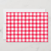 Wasserfarbenfrohe Landtiere Mädchen Kinderdusche Einladung (Rückseite)