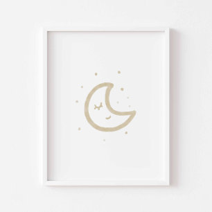 Wasserfarbenfrohe, minimalistische Modemposter Poster