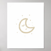 Wasserfarbenfrohe, minimalistische Modemposter Poster (Vorne)