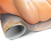 Wasserfarbenfrohe Niederlage Geschenkpapier (Rolleneckpunkt)