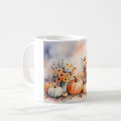 Wasserfarbenfrohe Niederlage Kaffeetasse (Vorderseite Links)