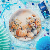 Wasserfarbenfrohe Niederlage Pappteller (Party)