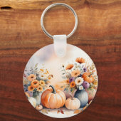 Wasserfarbenfrohe Niederlage Schlüsselanhänger (Vorderseite)