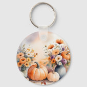 Wasserfarbenfrohe Niederlage Schlüsselanhänger (Rückseite)