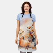 Wasserfarbenfrohe Niederlage Schürze (Getragen)