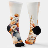 Wasserfarbenfrohe Niederlage Socken (Gewinkelt)