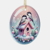 Wasserfarbenfrohe Ornament (Rechts)