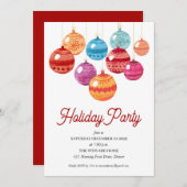 Wasserfarbenfrohe Ornamente Frische Pasta machen Einladung (Vorne/Hinten)