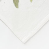 Wasserfarbenfrohe Osterfrühlingszucht Fleecedecke (Ecke)