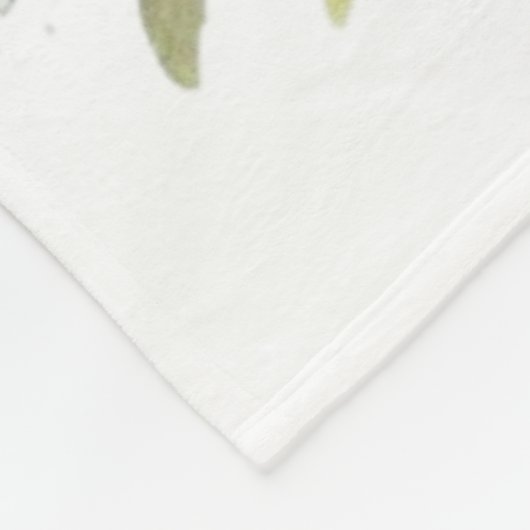 Wasserfarbenfrohe Osterfrühlingszucht Fleecedecke (Ecke)