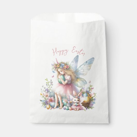 Wasserfarbenfrohe Osterfrühlingszucht Geschenktütchen (Vorderseite)