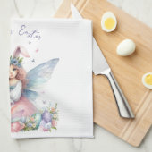 Wasserfarbenfrohe Osterfrühlingszucht Geschirrtuch (Viertel Falte)