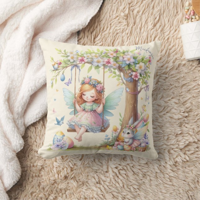 Wasserfarbenfrohe Osterfrühlingszucht Kissen (Decke)