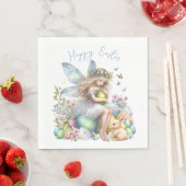 Wasserfarbenfrohe Osterfrühlingszucht Serviette (Beispiel)