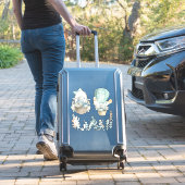 Wasserfarbenfrohe Osterkörbe Weißer oder Kleiner S Aufkleber (Koffer Insitu)