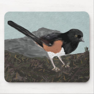 Wasserfarbenfrohe Ostumlaufmousepad Mousepad