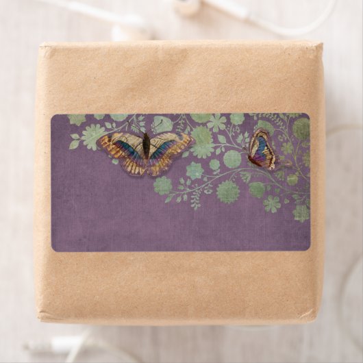 Wasserfarbenfrohe Schmetterlinge mit modernem Blum (Insitu)