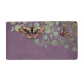 Wasserfarbenfrohe Schmetterlinge mit modernem Blum (Vorne)