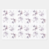 Wasserfarbenfrohe Schmetterlinge und Blätter (Vorderseite 3)