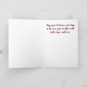 Wasserfarbenfrohe Schmetterlinge und Hummingvogel Karte (Innenseite)