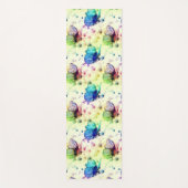 Wasserfarbenfrohe Schmetterlinge Yoga Mat Yogamatte (Vorderseite)