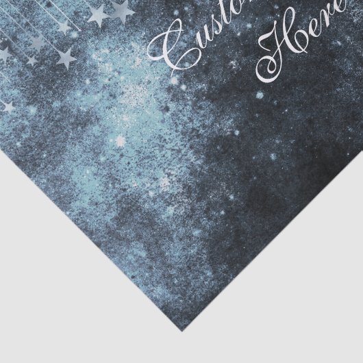 Wasserfarbenfrohe Sternennacht Himmelfahrt Custom Seidenpapier (Ausschnitt)